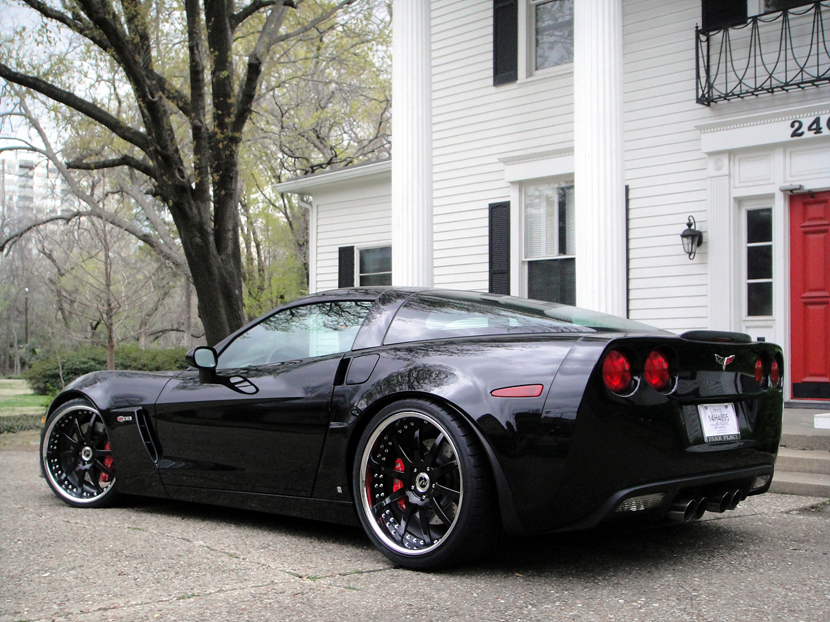 Chevrolet Corvette c6 Black Red